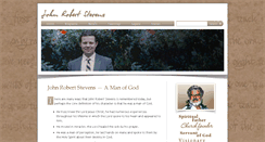 Desktop Screenshot of johnrobertstevens.com